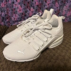 Puma Perforated White Sneakers